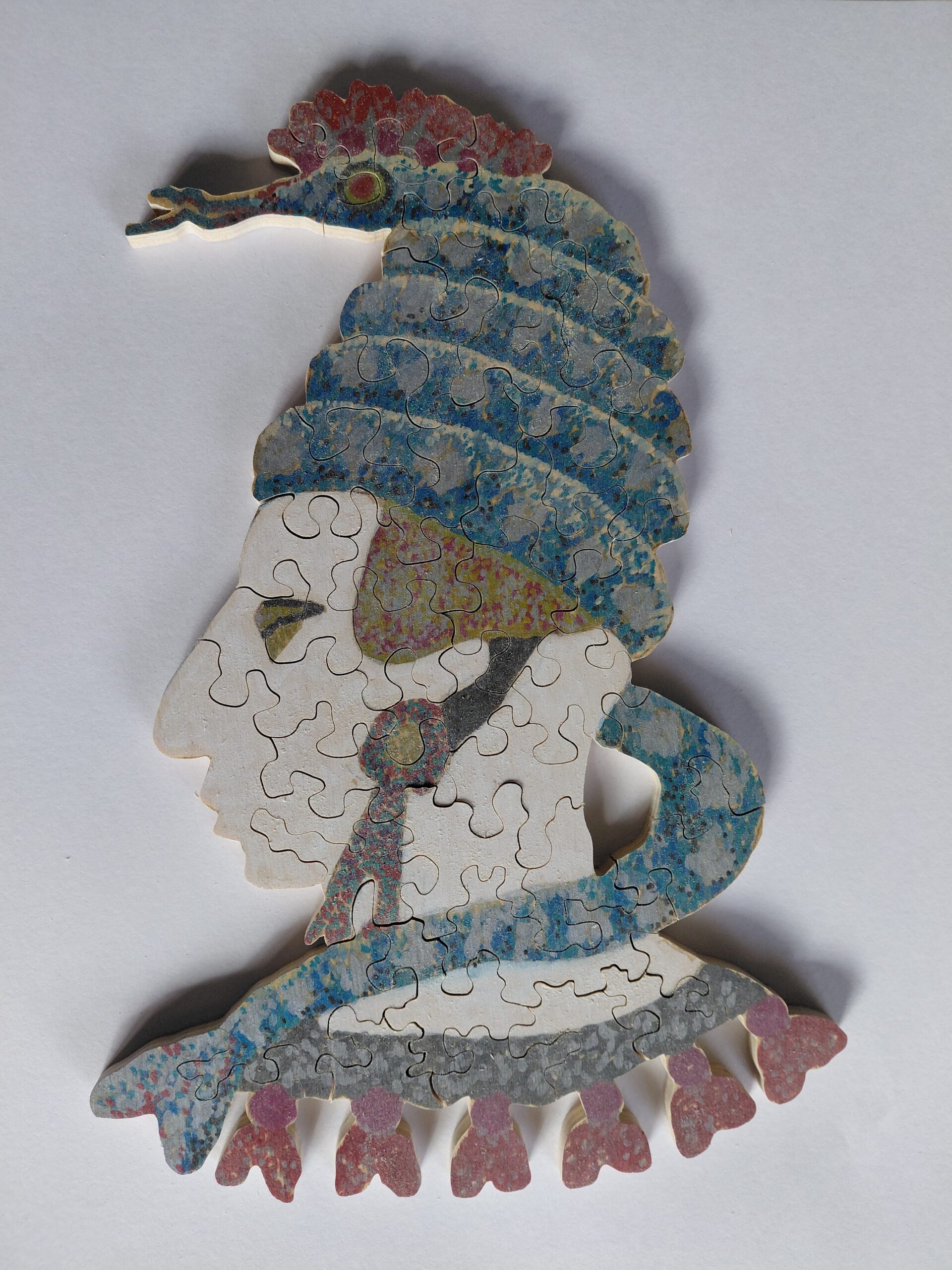 Mayan with snake hat