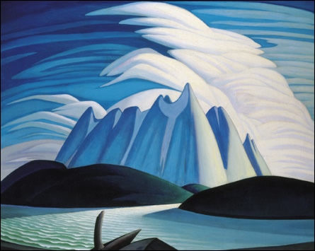 Lawren Harris Lake and Mountain