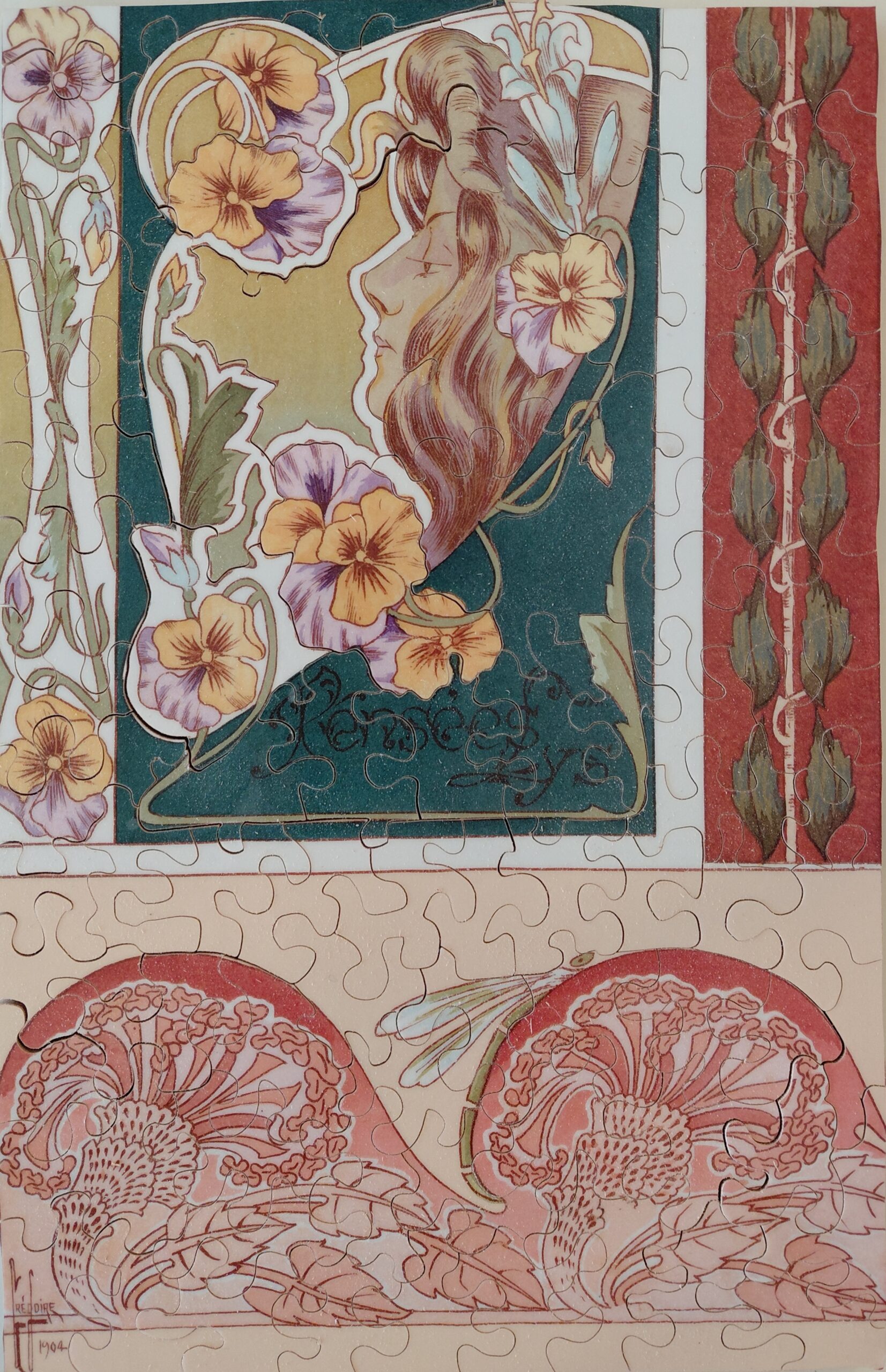 art nouveau puzzle